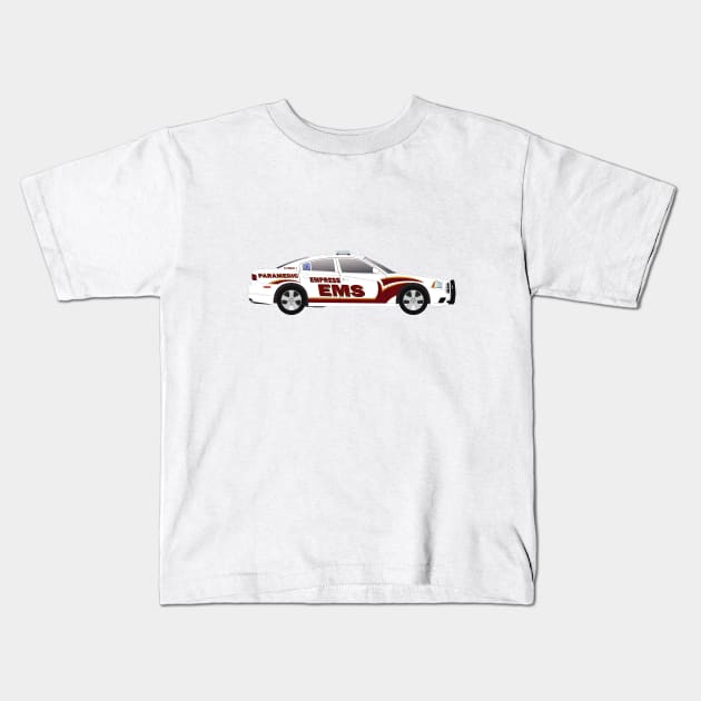 empress ems paramedic Kids T-Shirt by BassFishin